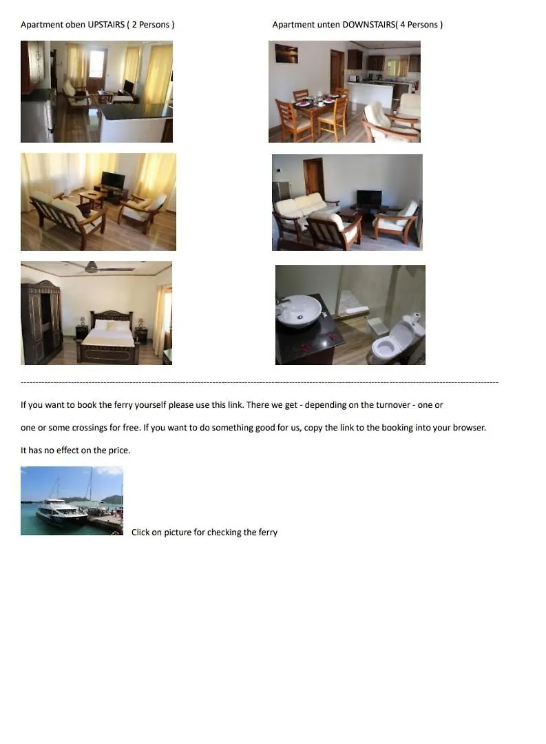 La Batie Selfcatering Apartment Beau Vallon