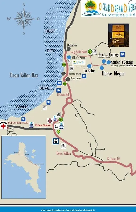 La Batie Selfcatering Apartment Beau Vallon