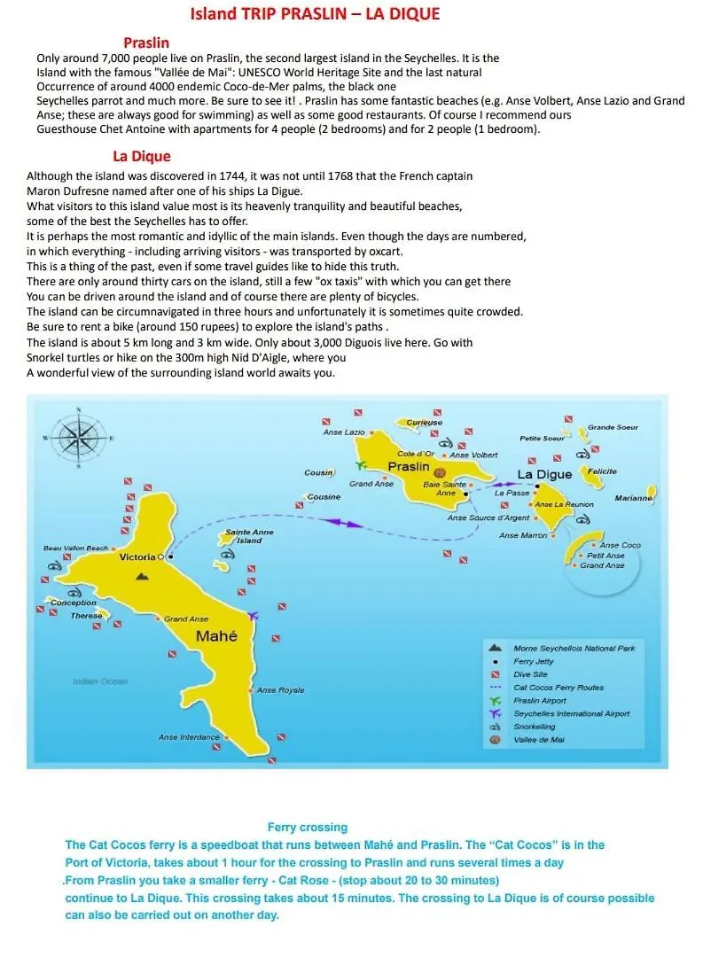La Batie Selfcatering Apartment Beau Vallon 0*,